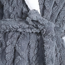Plush Long Hooded Robe