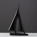 Minimalist Sailboat Inspired Table Decor Pair