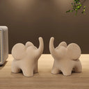 Eclectic Elephant Resin Figurines