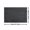Chevron Ridges Non-Slip Door Mat