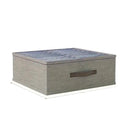 Modern Gray Linen Storage Container