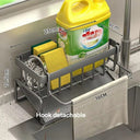 All-in-One Sponge Soap Cloth Self-Draining Rack