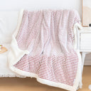 Warm Waffle Sherpa Blanket
