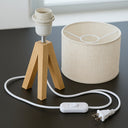 Solara Minimalist Tripod Table Lamp